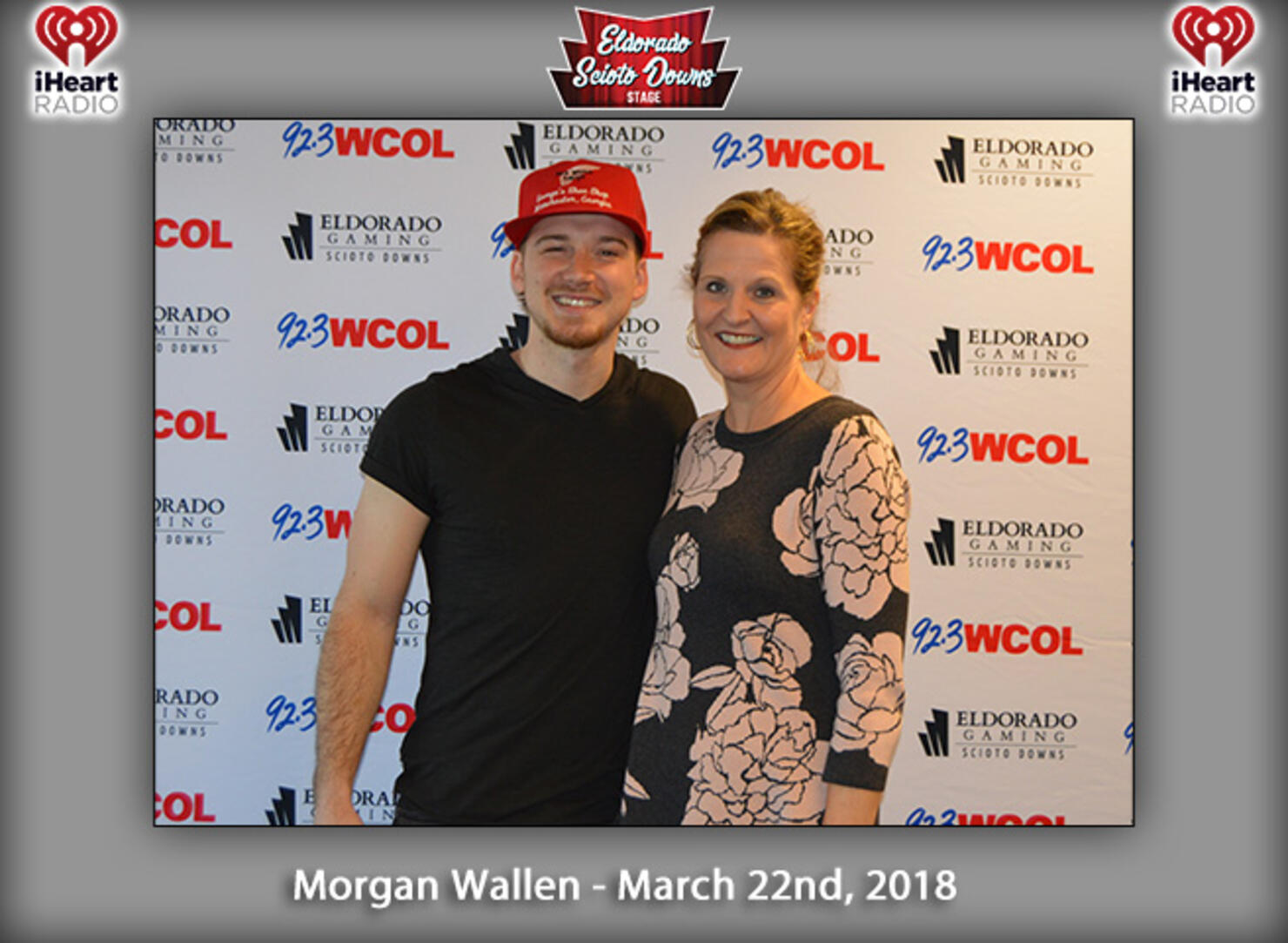 Morgan Wallen on the Eldorado Scioto Downs Stage