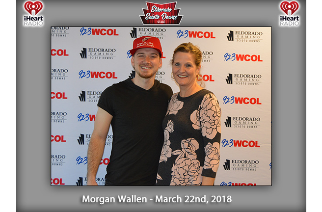 Morgan Wallen on the Eldorado Scioto Downs Stage