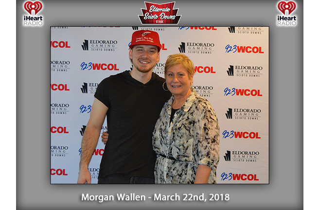 Morgan Wallen on the Eldorado Scioto Downs Stage