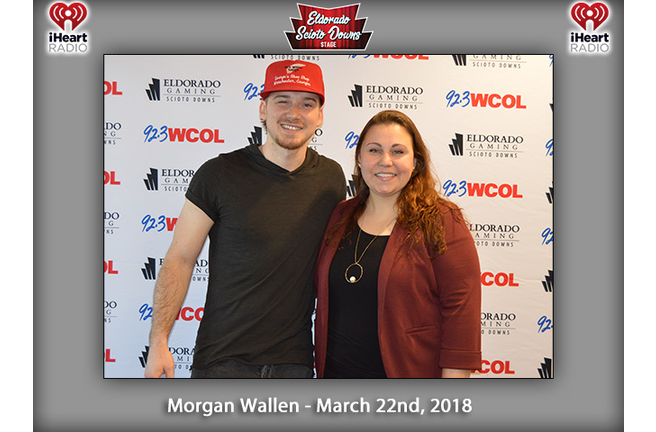 Morgan Wallen on the Eldorado Scioto Downs Stage