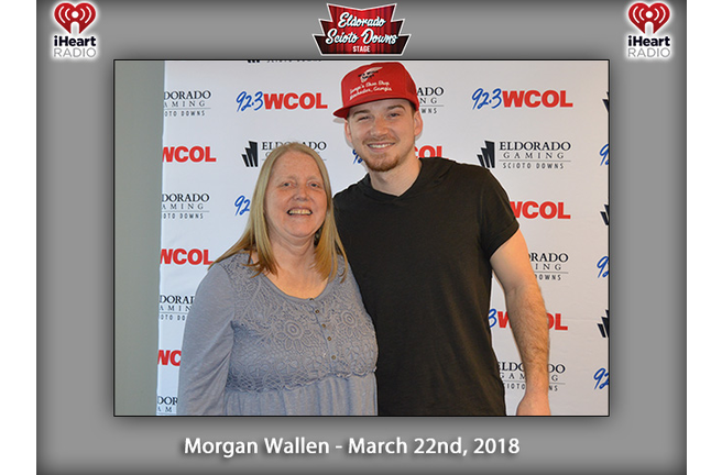 Morgan Wallen on the Eldorado Scioto Downs Stage