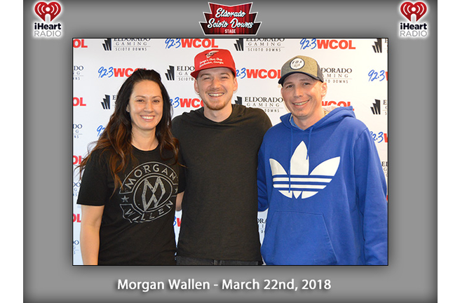 Morgan Wallen on the Eldorado Scioto Downs Stage