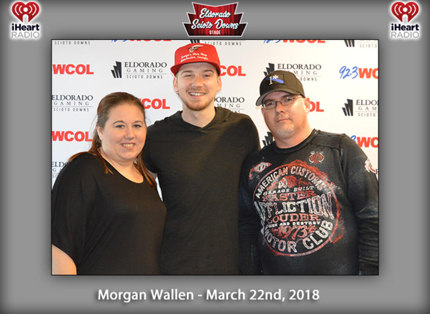 Morgan Wallen on the Eldorado Scioto Downs Stage