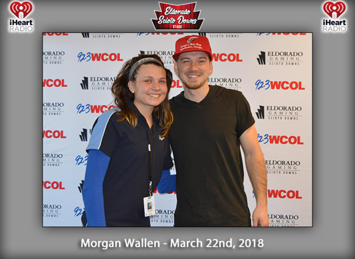 Morgan Wallen on the Eldorado Scioto Downs Stage