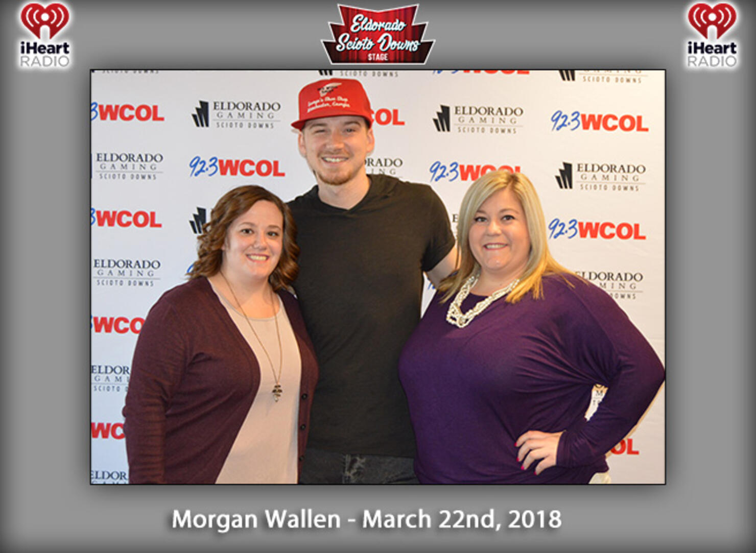 Morgan Wallen on the Eldorado Scioto Downs Stage