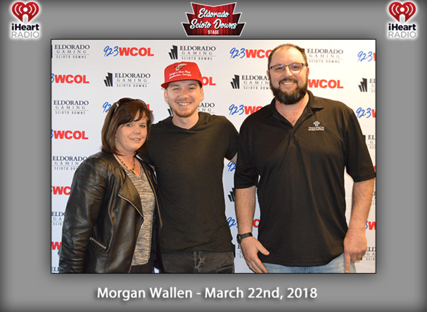 Morgan Wallen on the Eldorado Scioto Downs Stage