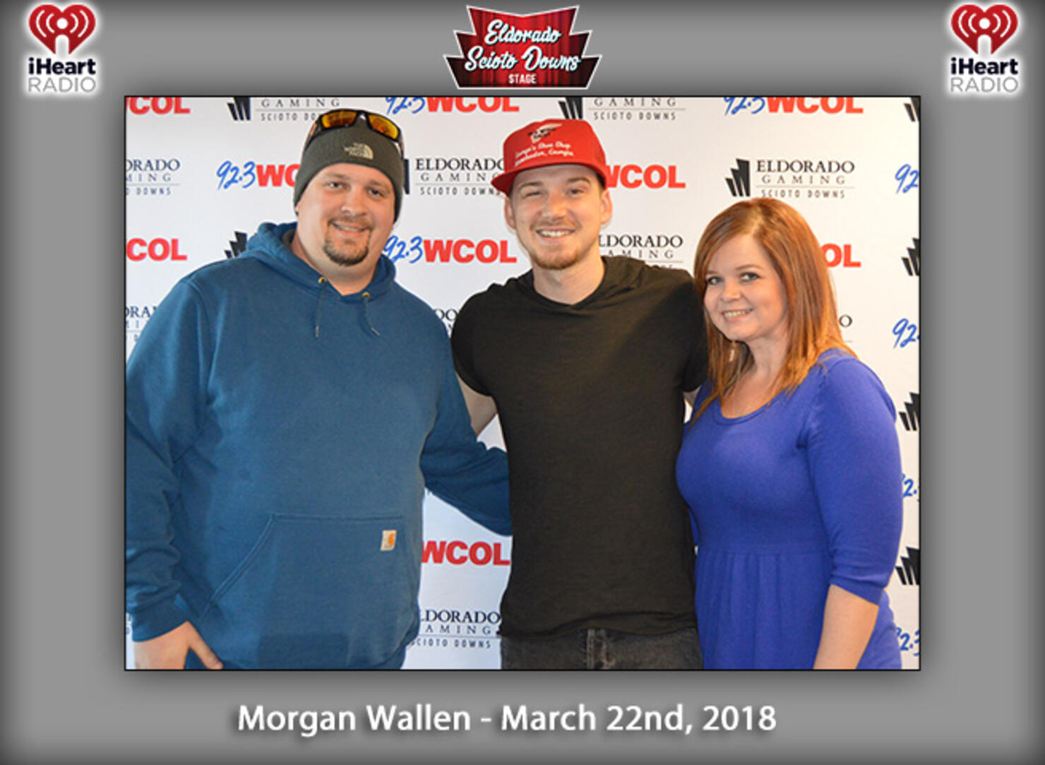 Morgan Wallen on the Eldorado Scioto Downs Stage