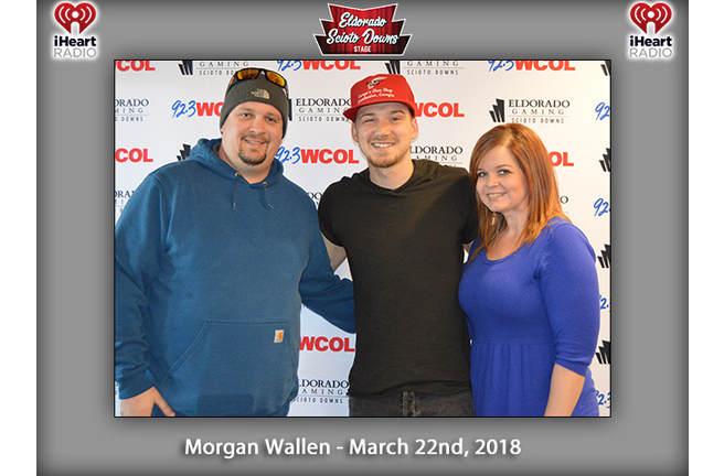 Morgan Wallen on the Eldorado Scioto Downs Stage