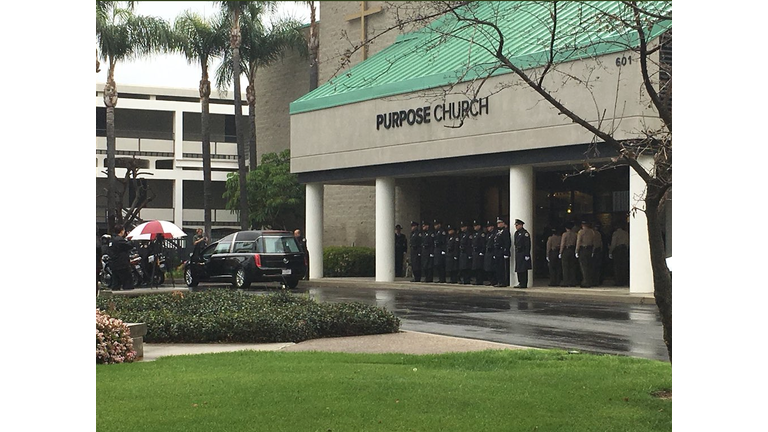 Officer Gregory Casillas funeral 1