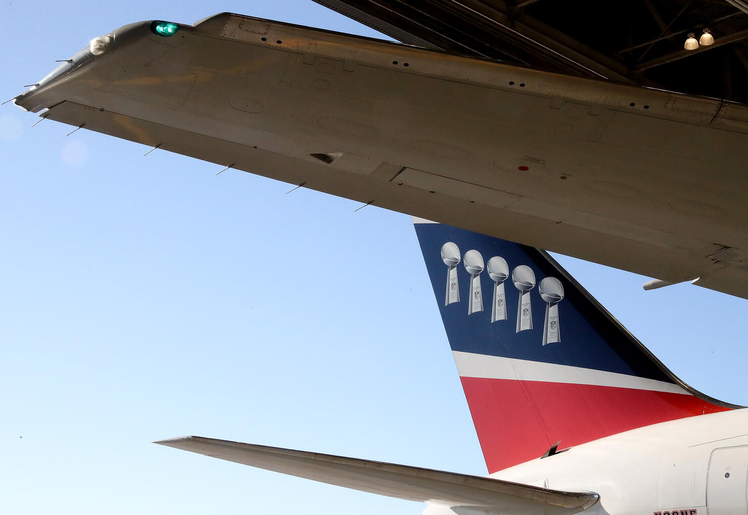 New England Patriots Plane Take Parkland Students To Rally