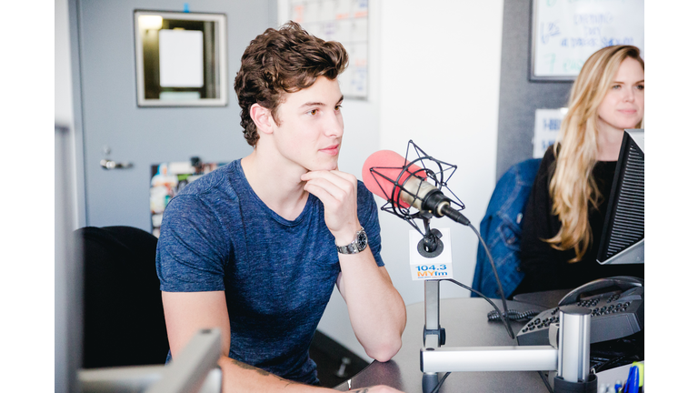 Shawn Mendes with Valentine In The Morning - 3/26