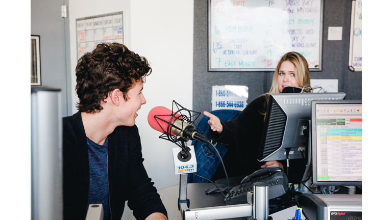 Shawn Mendes with Valentine In The Morning - 3/26