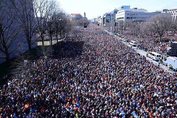 March crowd