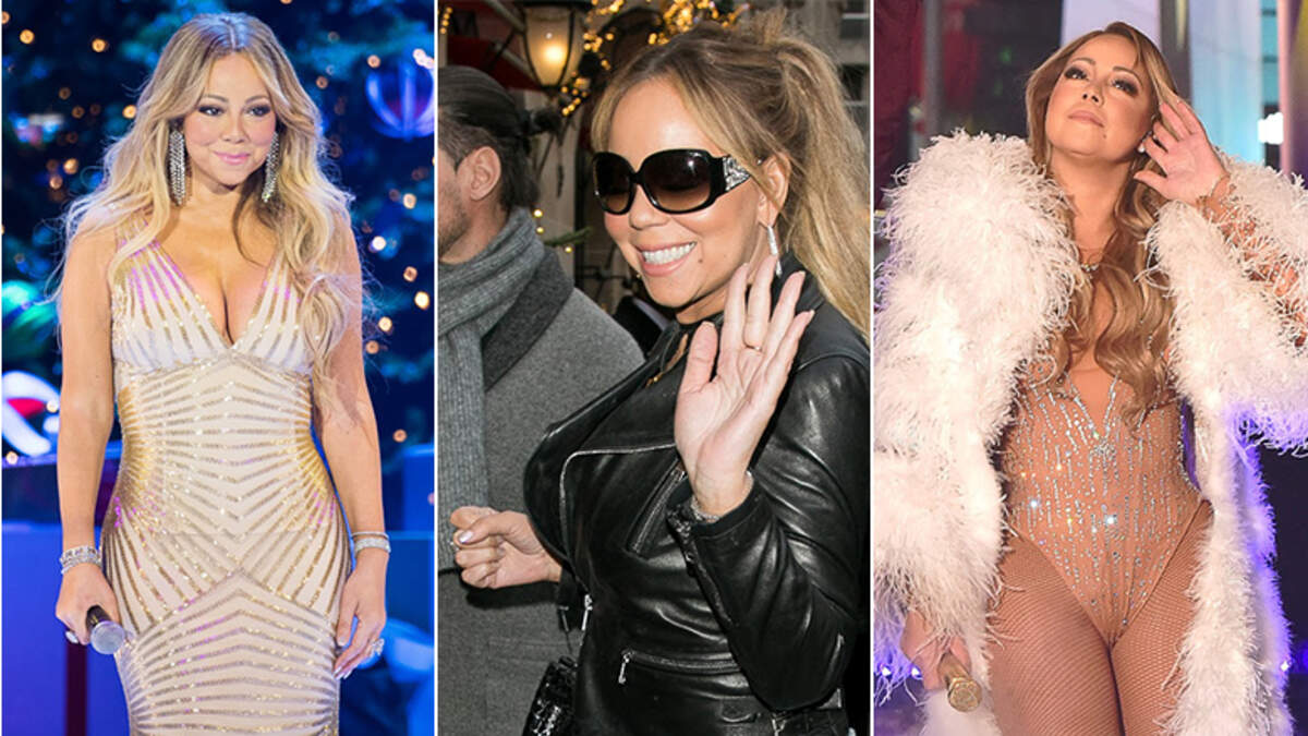 Mariah Carey's Sunglasses Deflect Fluorescent Lighting on Mariah World