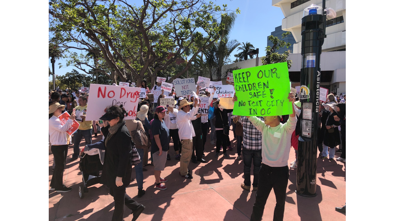 OC Supervisors Walk Back Tents for Transients Plan