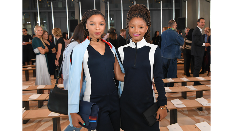 Chloe x Halle at the Tory Burch Fashion Show