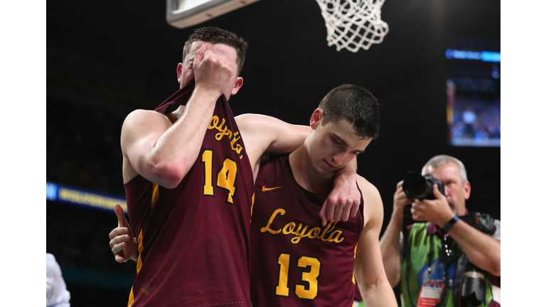 Ben Richardson #14 of the Loyola Ramblers 