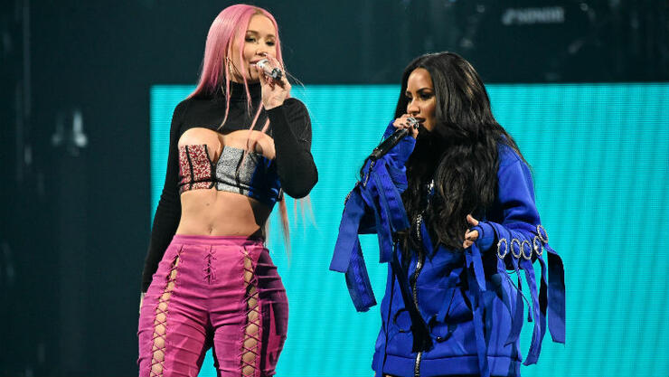 Iggy Azalea Applauds Demi Lovato Post-Relapse Confession: 'I'm Here For ...