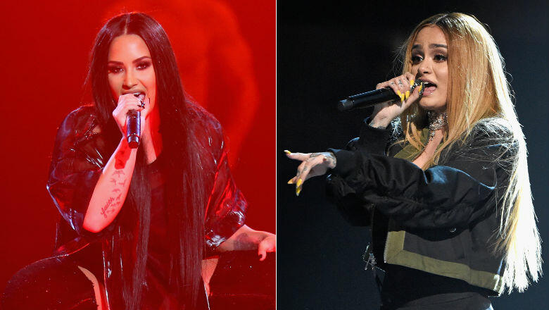 Demi Lovato Kisses, Straddles Kehlani On-Stage During Last U.S. Tour ...