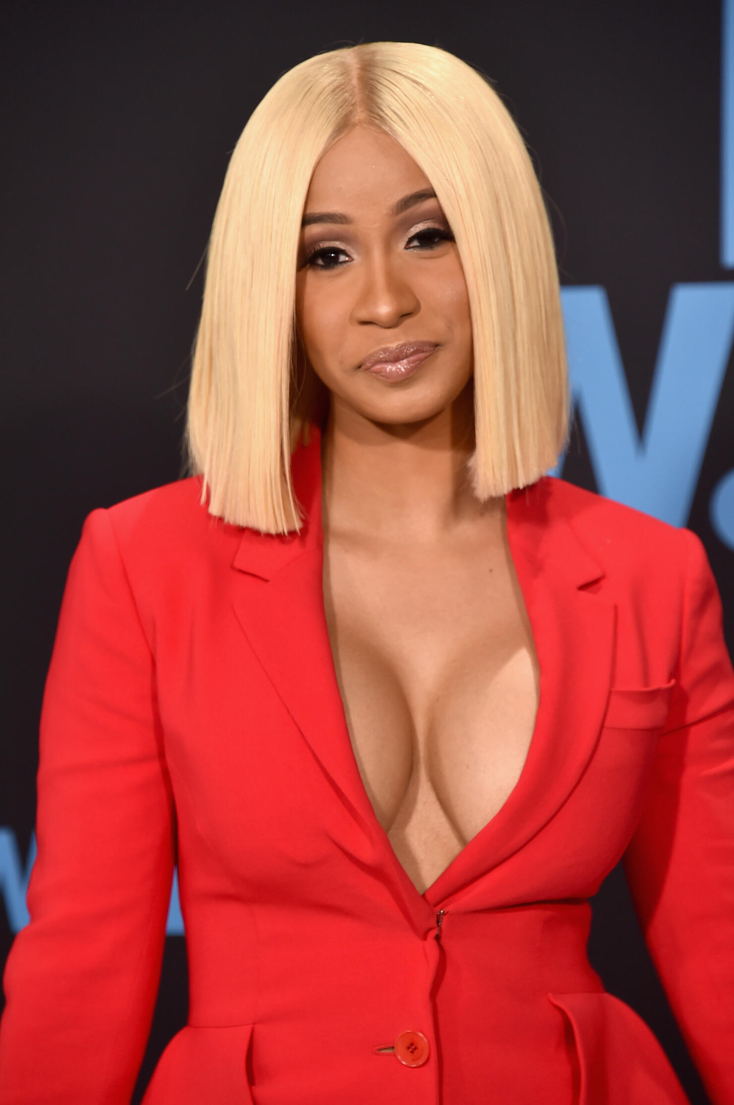 Cardi B Wig Blonde Blonde Bob.