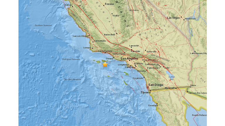 5.3 earthquake strikes outside ventura county