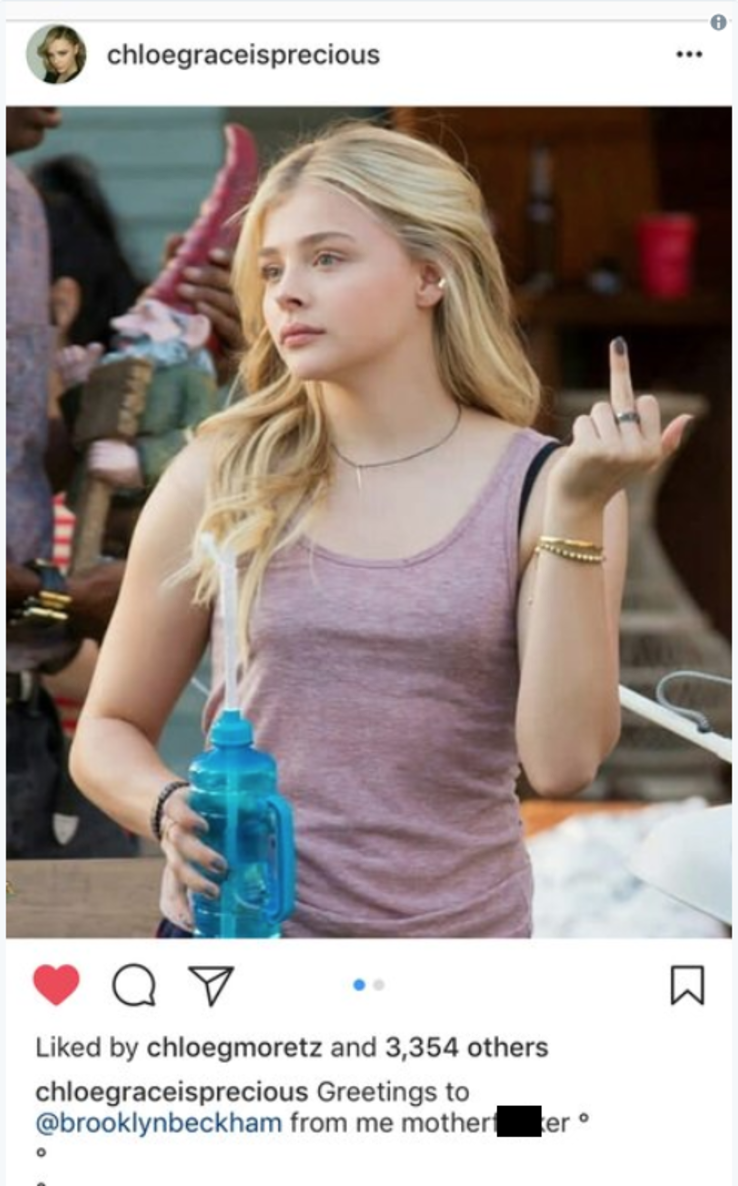 Chloe Grace Moretz – Looks careful and low key while