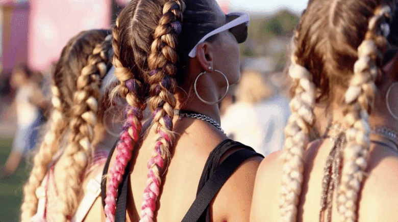 Festival Braid Hairstyle 