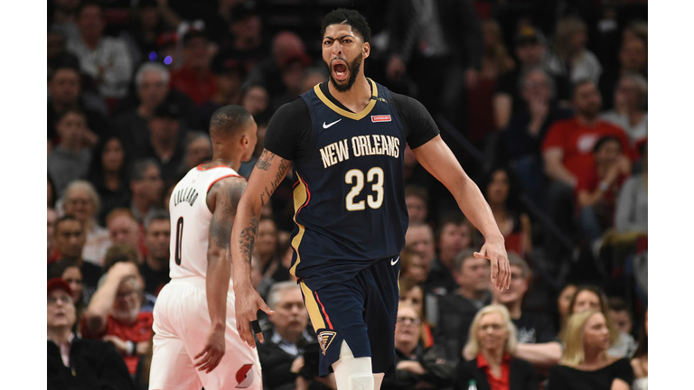 New Orleans pelicans Anthony Davis Getty
