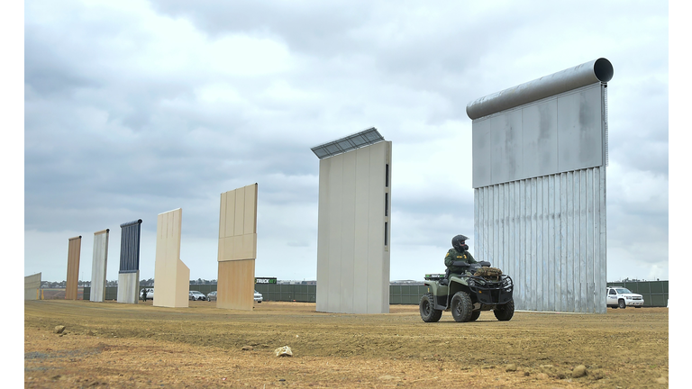 Border Wall Prototypes - Getty Images