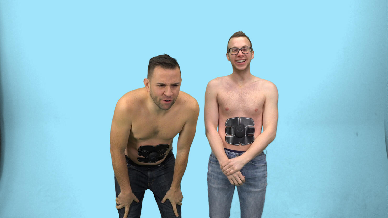 Do Electric Ab Belts Work Jake And Garrett Try Them On Will It Work Iheartradio