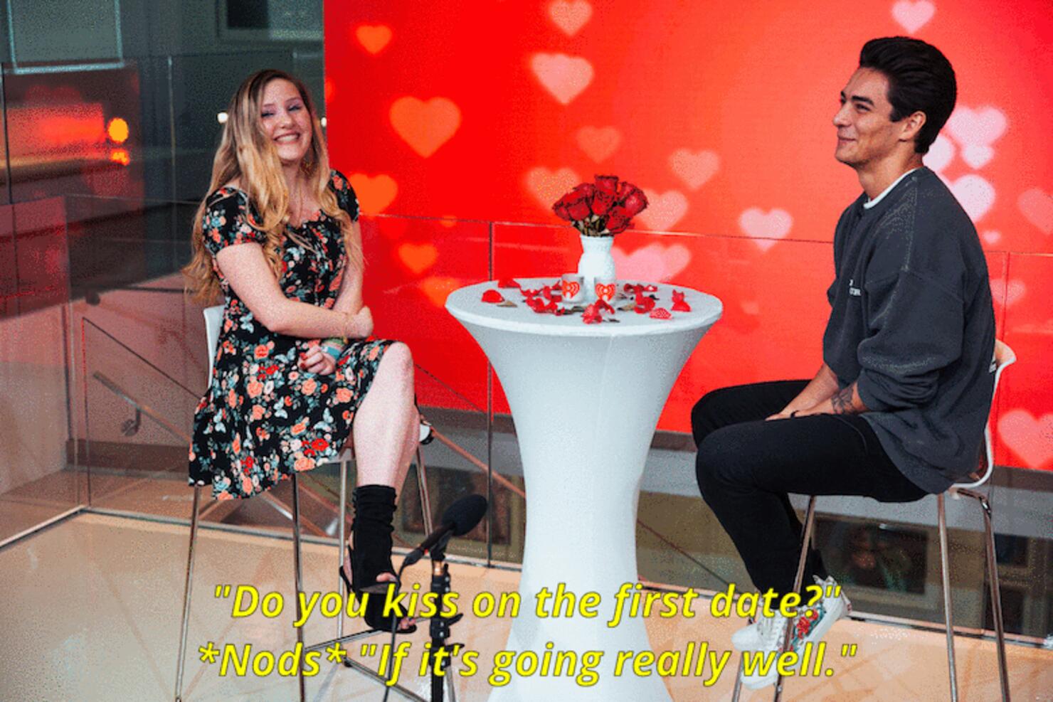 In Real Life goes speed dating with a fan.
