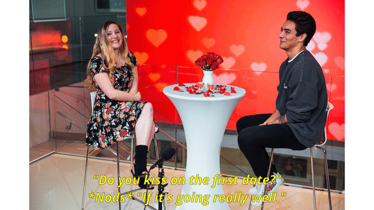 In Real Life goes speed dating with a fan.
