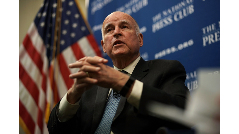 Jerry Brown agrees to deploy troops to border.
