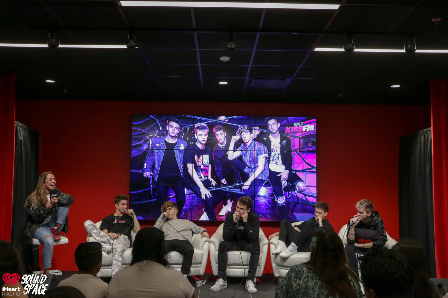 Why Don't We Interview With Lady La @ iHeartRadio Soundspace Phoenix, AZ