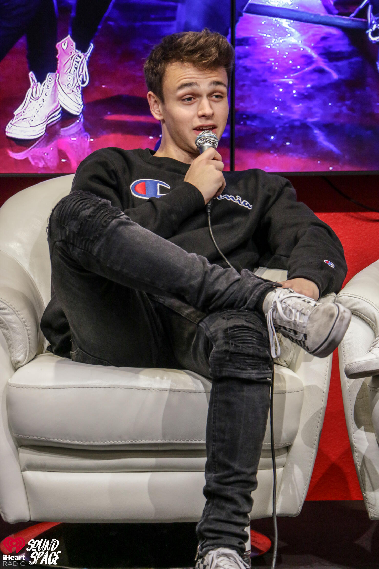 Why Don't We Interview With Lady La @ iHeartRadio Soundspace Phoenix, AZ