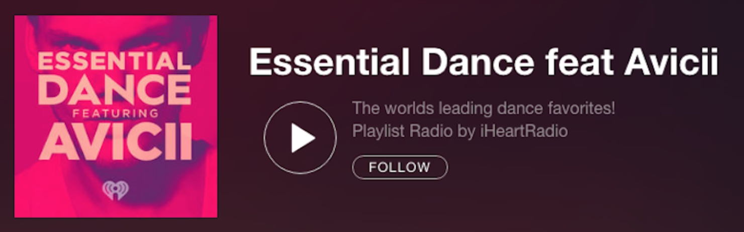 Avicii Essential Dance Playlist