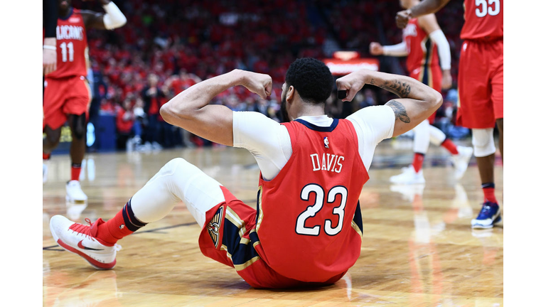 Anthony Davis Pelicans Getty Images