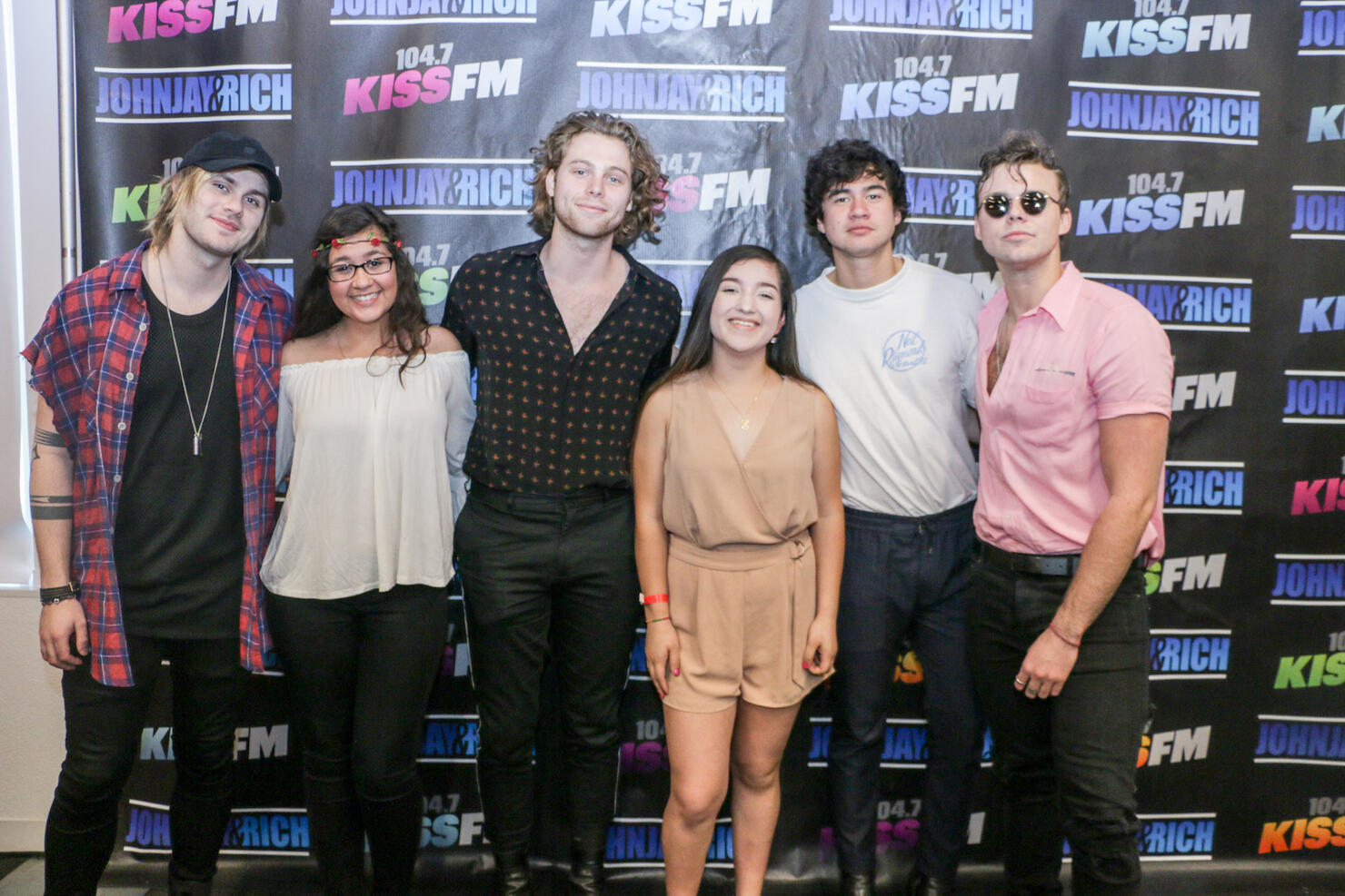 5 Second Of Summer Meets With Fans @ 104.7 KISS FM