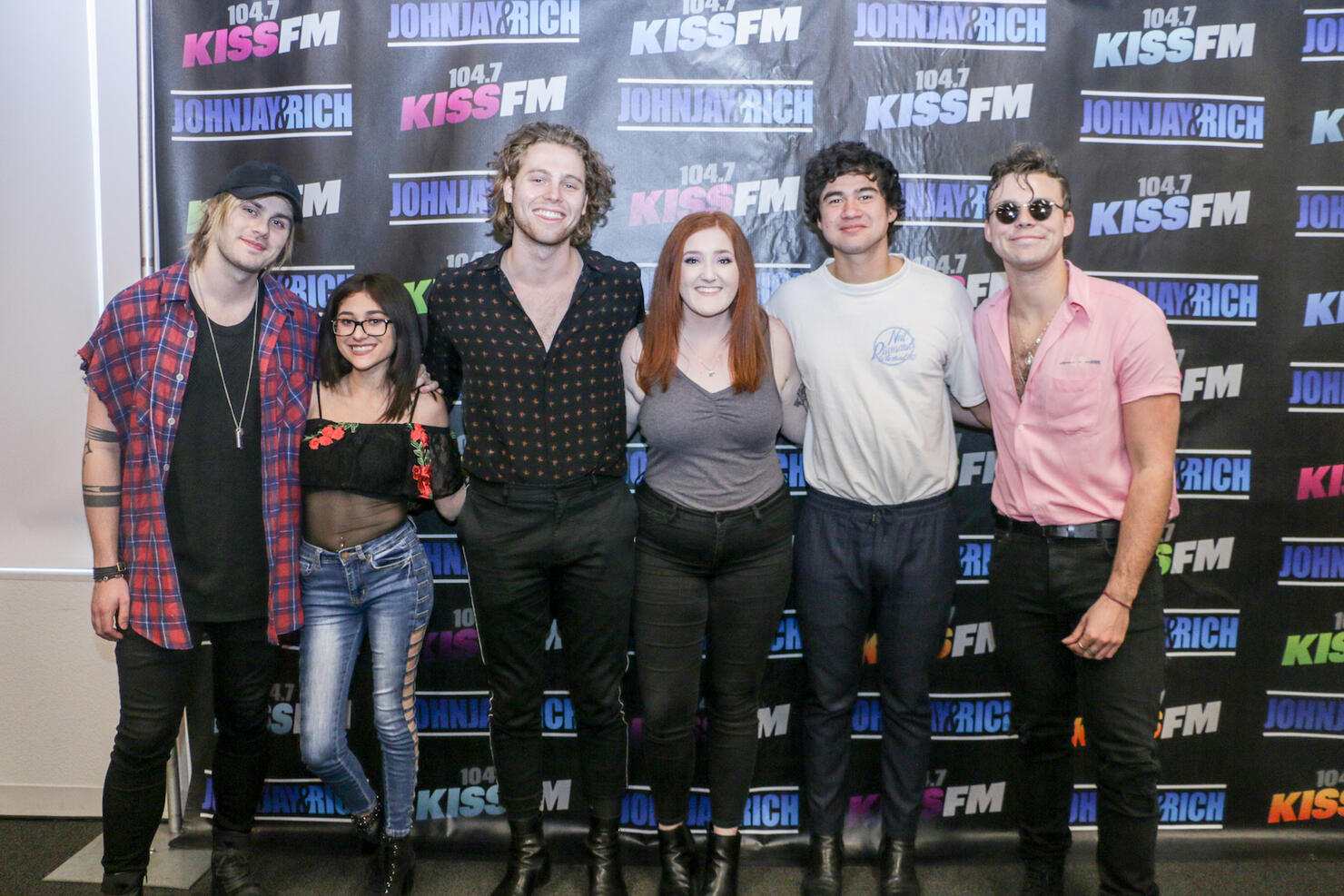 5 Second Of Summer Meets With Fans @ 104.7 KISS FM