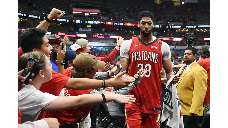 Anthony Davis Pelicans Getty