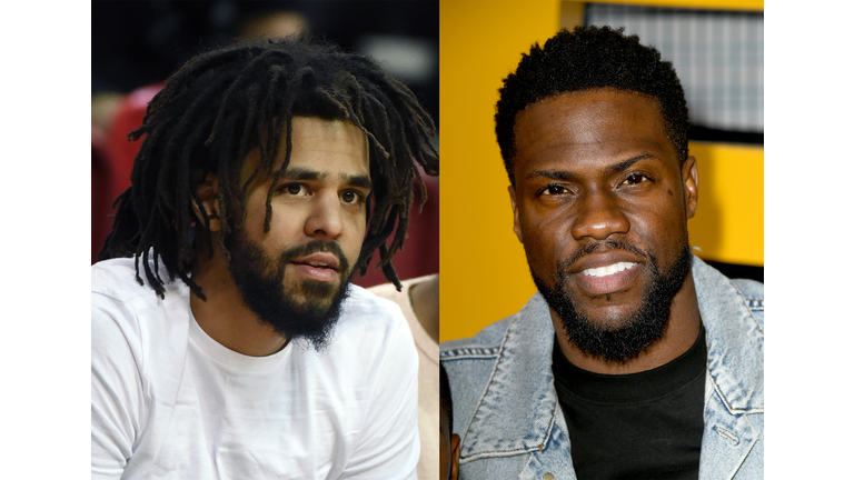 Kevin Hart & J. Cole - Getty Images