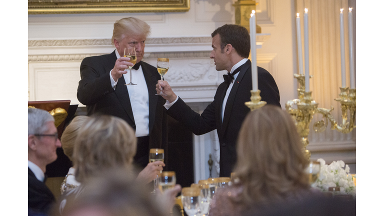 Trump Macron State Dinner - Getty Images