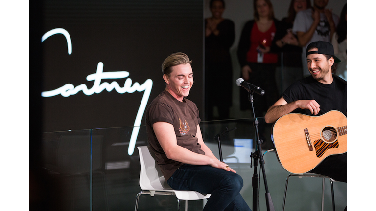 Jesse McCartney performs live on the Honda Stage.