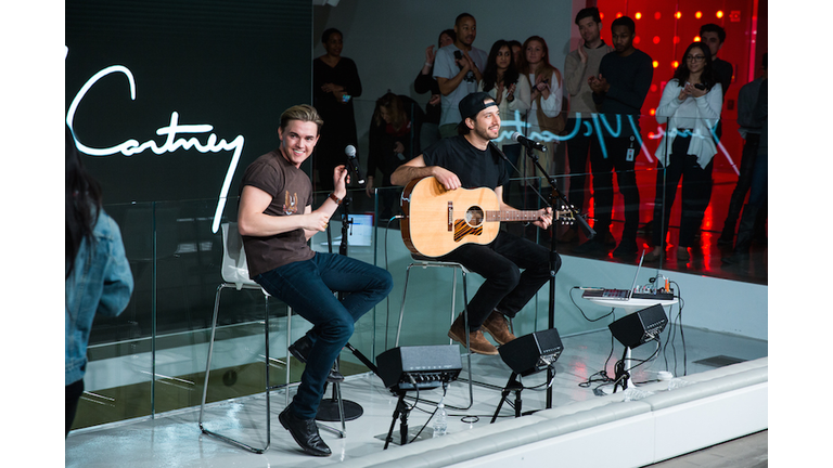 Jesse McCartney performs live on the Honda Stage.