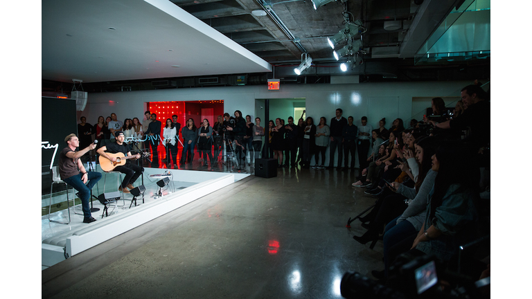 Jesse McCartney performs live on the Honda Stage.