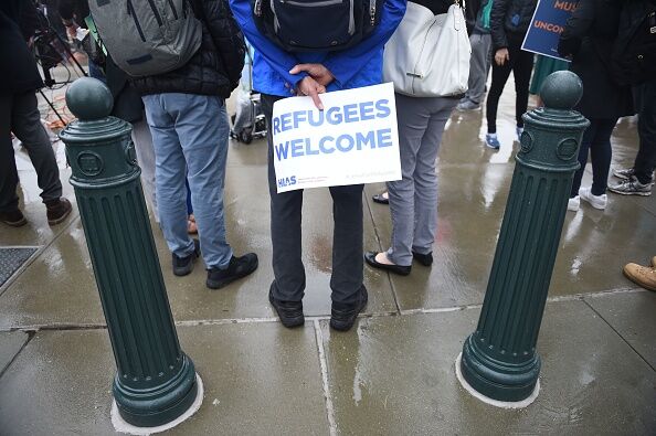 Demonstration Outside U.S. Supreme Court