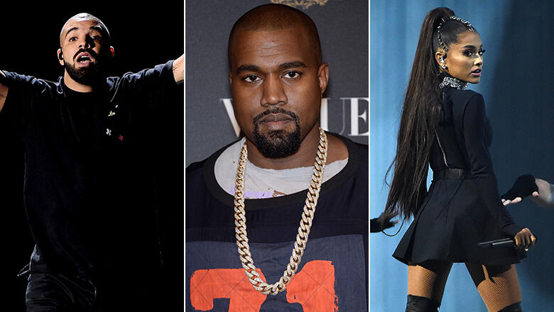 Ariana Grande, Drake & More Stars Who Unfollowed Kanye West On Twitter ...