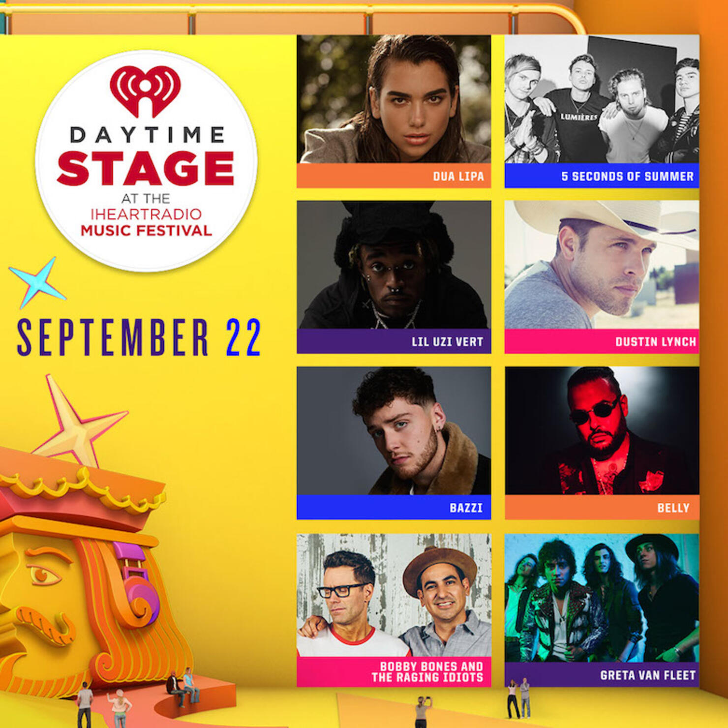 Daytime Stage at the iHeartRadio Music Festival