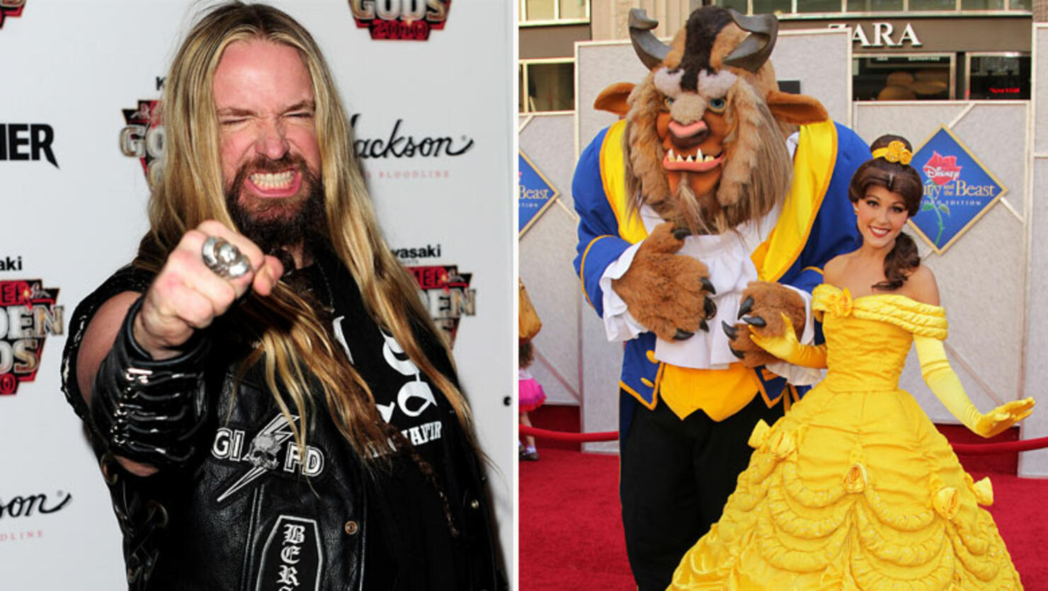 Zakk Wylde Beauty and The Beast Disney