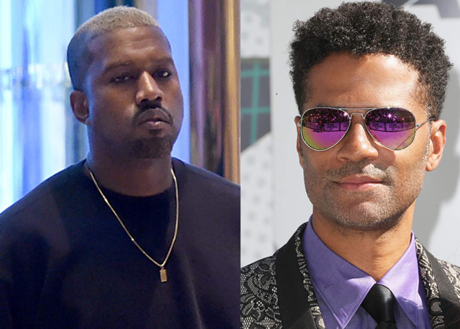 Kanye West & Eric Benet Getty Images Grid